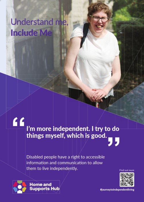 Helen English Poster A Poster for the understand me include me campaign of Helen