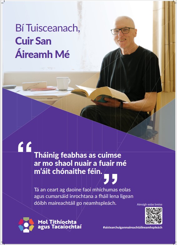 gerry irish poster An irish Poster for the understand me include me campaign of Richard.